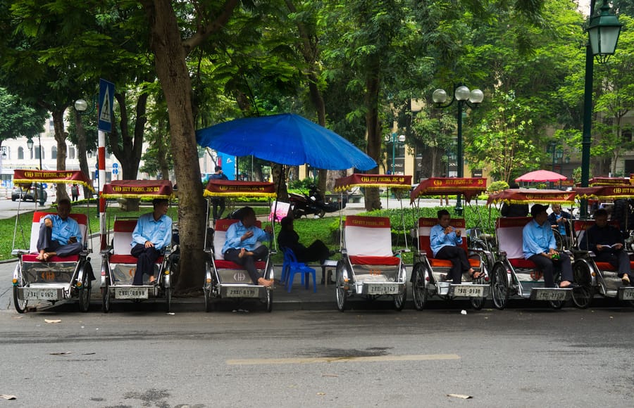 Xích lô phố cổ