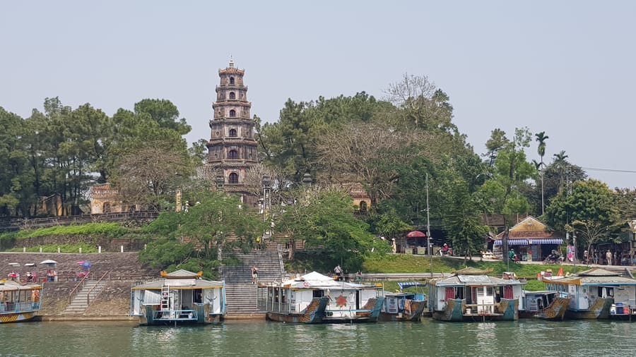 Thien-Mu-Pagode über dem Parfümfluss